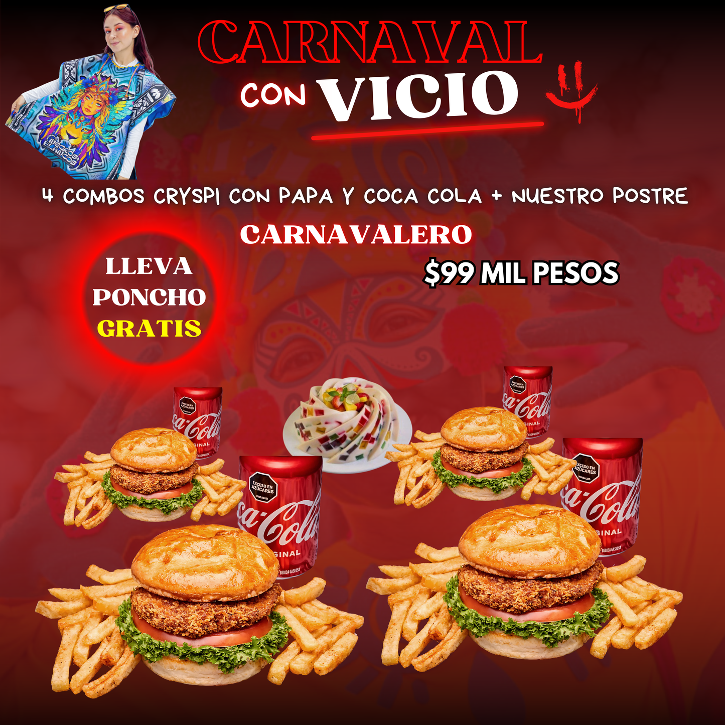 Combo carnaval vicio