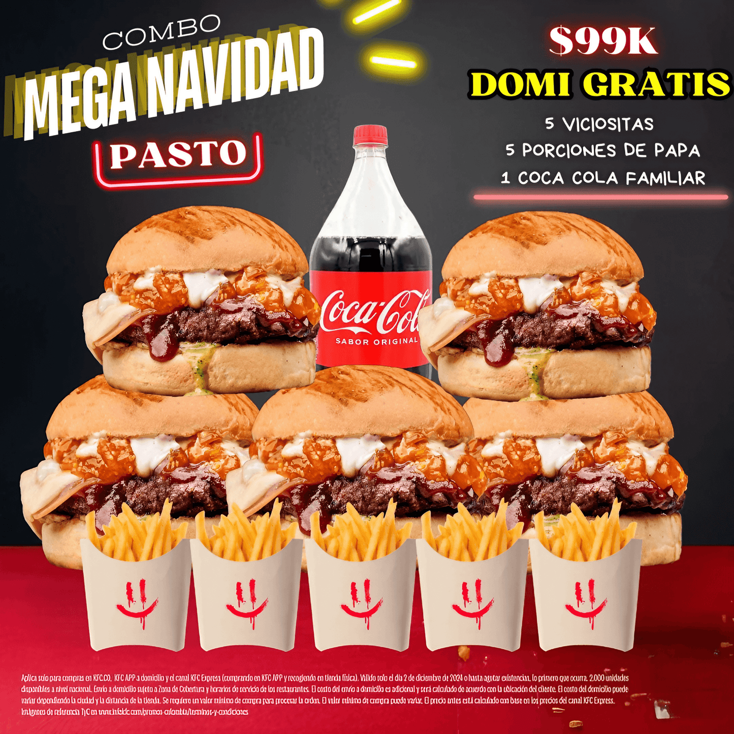 PROMO ESPECIAL - MEGA NAVIDAD (DOMI GRATIS)