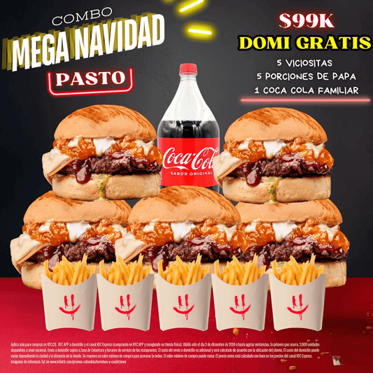 PROMO ESPECIAL - MEGA NAVIDAD (DOMI GRATIS)