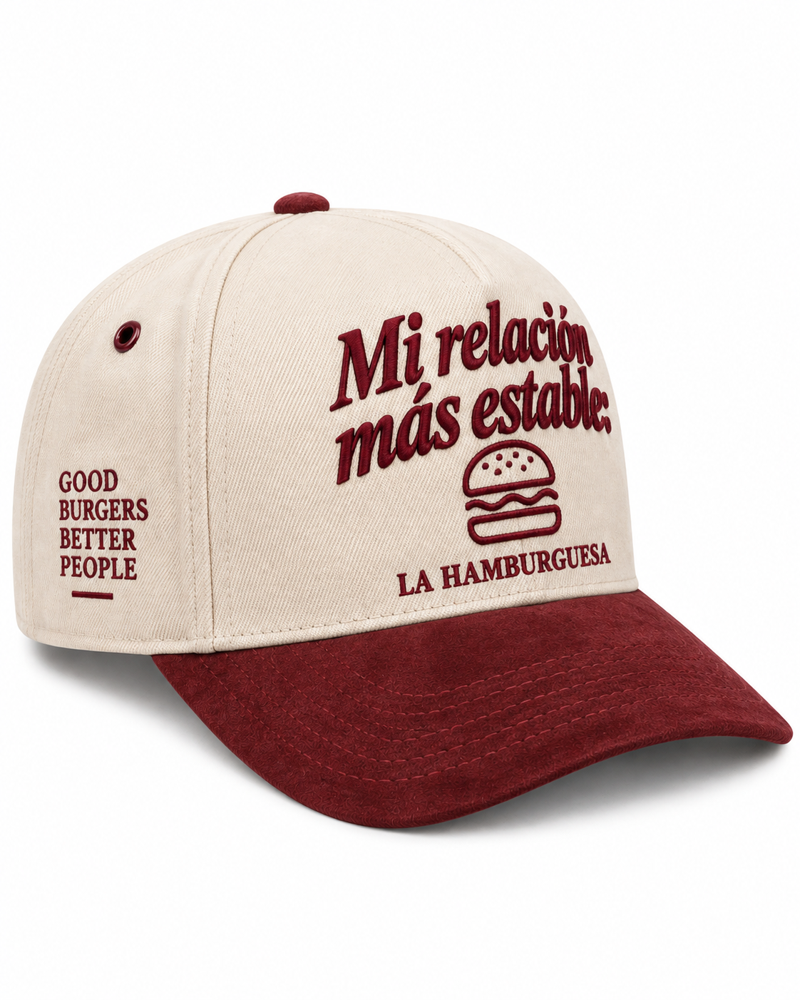 Gorra Pide Vicio® — Mi relación más estable: La Hamburguesa
