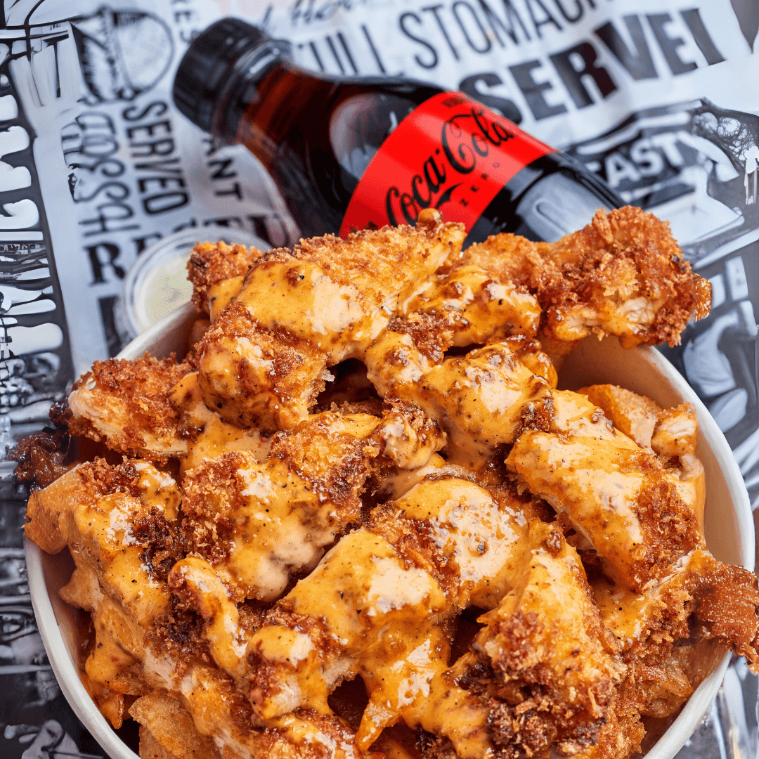 COMBO FRIES AND CHICKEN